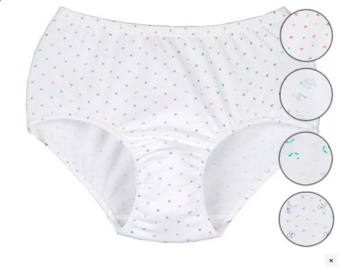 Angelika FIGI ANGELIKA BIA/WZOR /3XL Angelika FIGI ANGELIKA BIA/WZOR /3XL