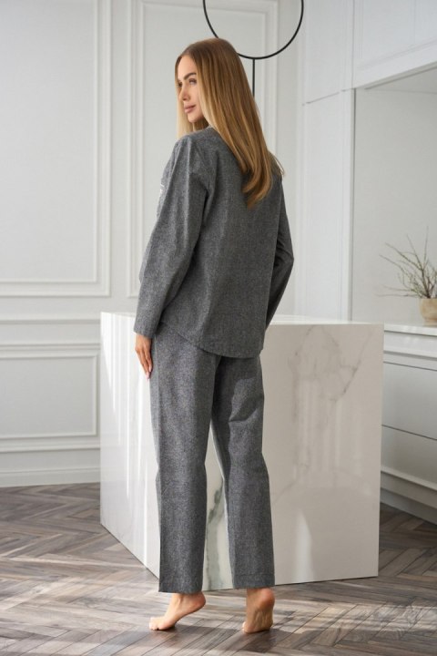 L&L PIŻAMA DAMSKA ROZPINANA 2531