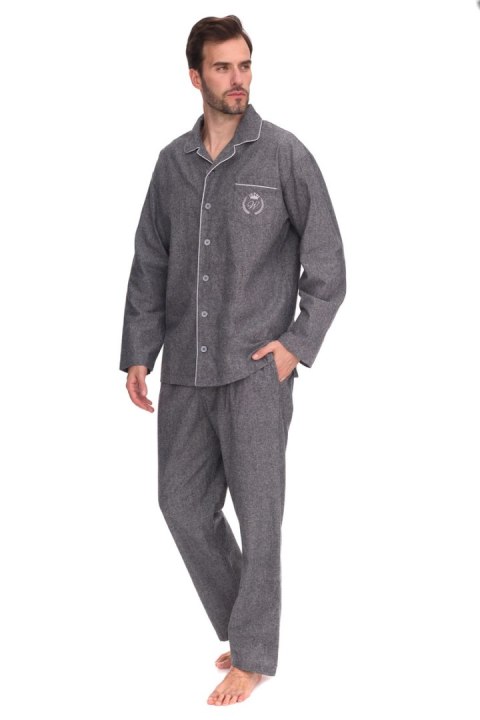 L&L PIŻAMA MĘSKA ROZPINANA 2533 L&L