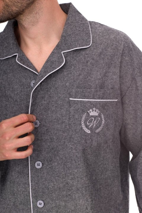 L&L PIŻAMA MĘSKA ROZPINANA 2533 L&L