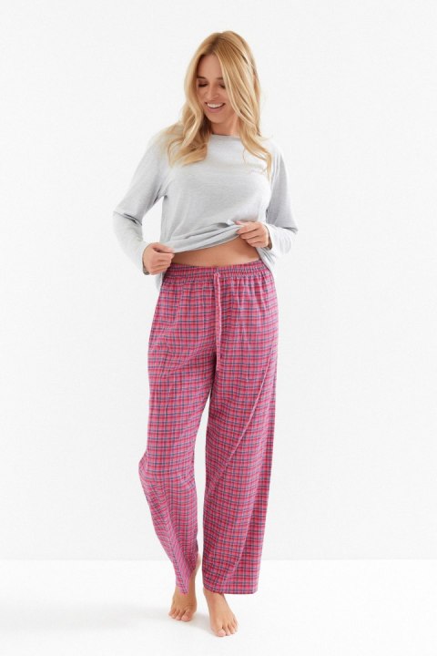 TARO 3512 PIŻAMA DAMSKA DŁUGA MADLEN S-XL