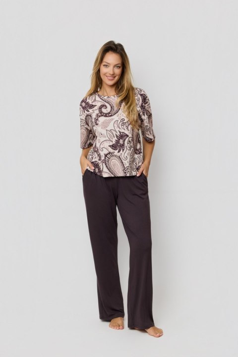 MEFEMI BY NIPPLEX Piżama Iris długa PW72