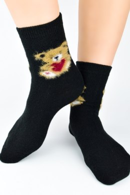 NOVITI SKARPETY Z WEŁNĄ MIŚ SW018