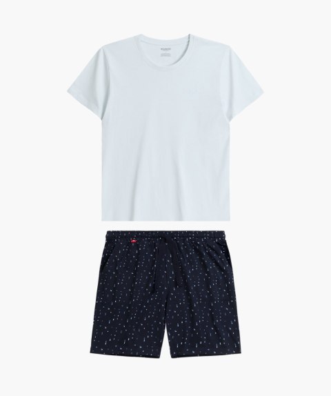 Atlantic PIŻAMA ATLANTIC NMP-385 WL25 NIEJ/GRA /L