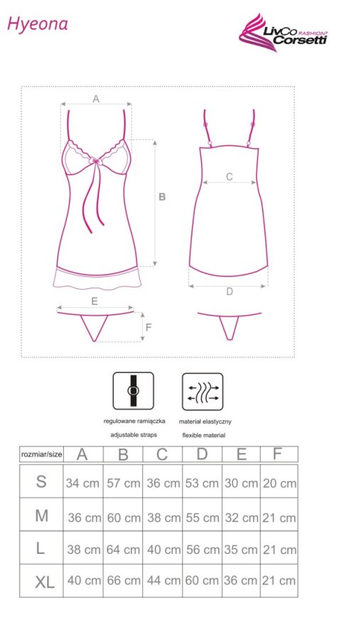 LivCo Corsetti Fashion HYEONA 1710 - XL