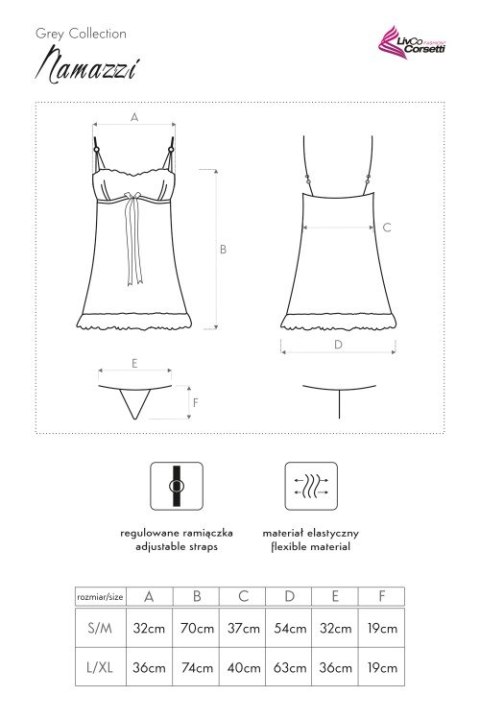 LivCo Corsetti Fashion Namazzi LC 90198 - S/M