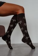 MILENA Podkolanówki damskie Kokardki 0248.016