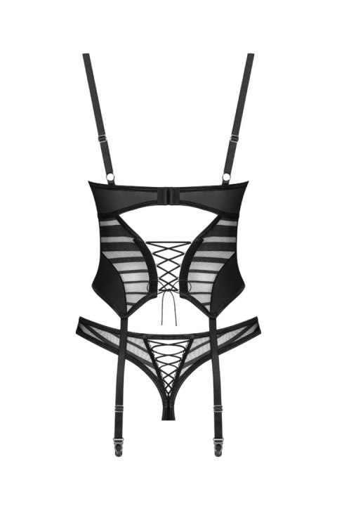OBSESSIVE Lune Bellis gorset i stringi
