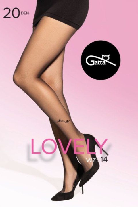 GATTA LOVELY 20 -Rajstopy wzorzyste W.14-5