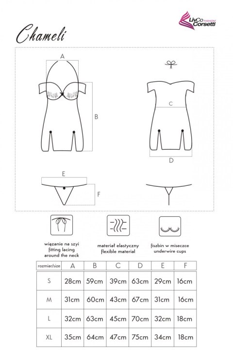 LivCo Corsetti Fashion Chameli LC 13425 - S
