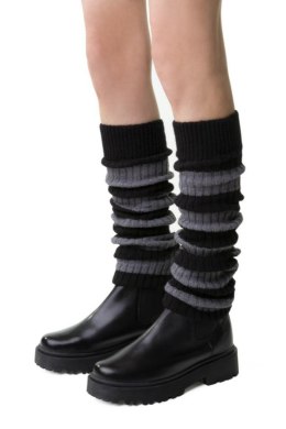 STEVEN Getry wełniane 068 paski