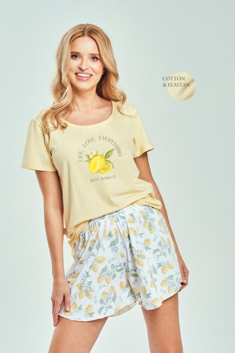 TARO 3531 PIŻAMA DAMSKA KRTKA FRIDA S-XL