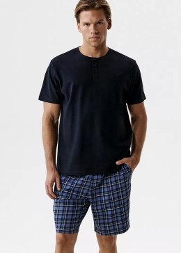 Atlantic PIŻAMA ATLANTIC NMP-401 WL26 GRA/DEN /XXL