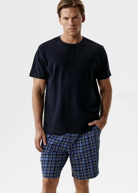 Atlantic PIŻAMA ATLANTIC NMP-401 WL26 GRA/DEN /XXL