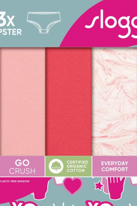 SLOGGI FIGI SLOGGI GO CRUSH HIPSTER 3PACK M005
