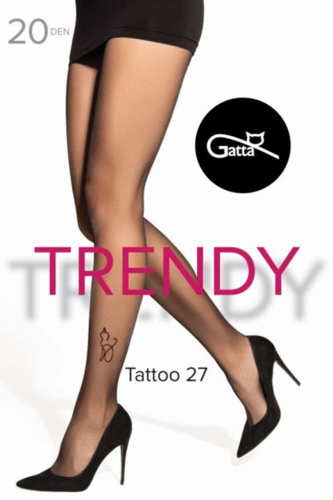GATTA TATTOO - 27 Lycra mat 20 DEN-5