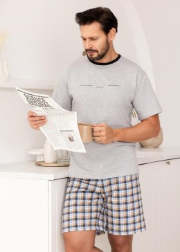 Regina PIŻAMA REGINA MĘSKA 502 J MEL /XL