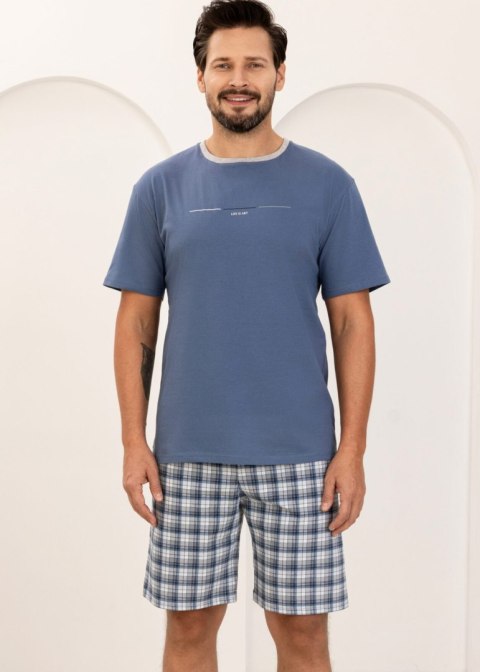 Regina PIŻAMA REGINA MĘSKA 502 NIEBIESKI /XL