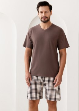 Regina PIŻAMA REGINA MĘSKA 505 BRĄZ /L