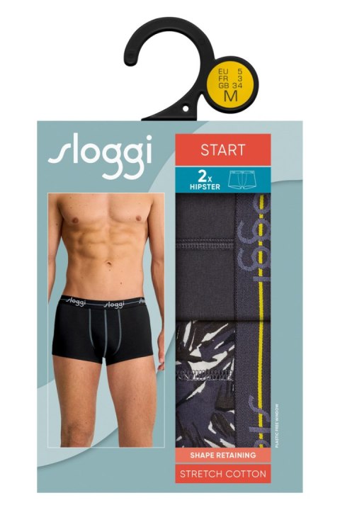 SLOGGI BOKSERKI SLOGGI MEN START HIPSTER 2PACK M032