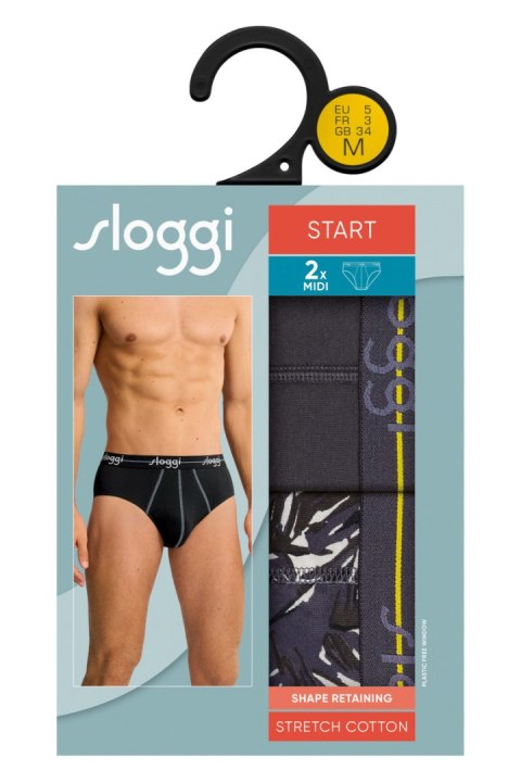 SLOGGI SLIPY SLOGGI MEN START MIDI 2PACK M032