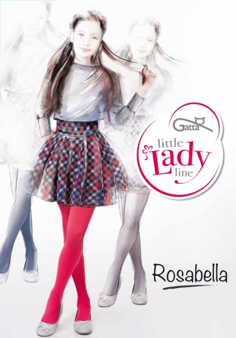 Gatta Little Lady Line ROSABELLA - Rajstopy dziecięce 60 DEN