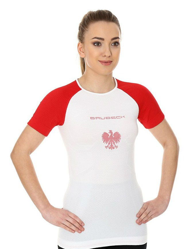 Brubeck Koszulka damska 3D Husar PRO z krótkim rękawem SS12110 Brubeck Koszulka damska 3D Husar PRO z krótkim rękawem SS12110