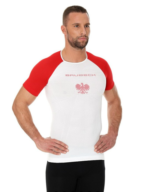 Brubeck Koszulka męska 3D Husar PRO z krótkim rękawem SS12070 Brubeck Koszulka męska 3D Husar PRO z krótkim rękawem SS12070