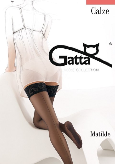 Gatta POŃCZOCHY MATILDE 1/2 nero Gatta POŃCZOCHY MATILDE 1/2 nero