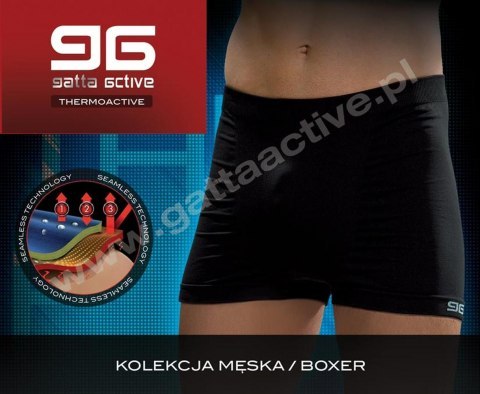 Gatta Active SLIPY GAT BOXER S czarny Gatta Active SLIPY GAT BOXER S czarny
