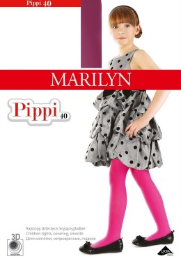 Marilyn RAJSTOPY PIPPI 40 3D 3/4 niebieski jasny