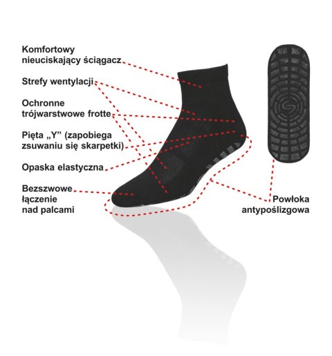 JJW Inmove SKARPETY ANTYPOŚLIZGOWE GYM NON-SLIP JJW Inmove SKARPETY ANTYPOŚLIZGOWE GYM NON-SLIP
