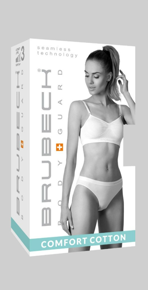 Brubeck majtki Bikini bezszwowe damskie BI10020A Comfort Cotton Brubeck majtki Bikini bezszwowe damskie BI10020A Comfort Cotton