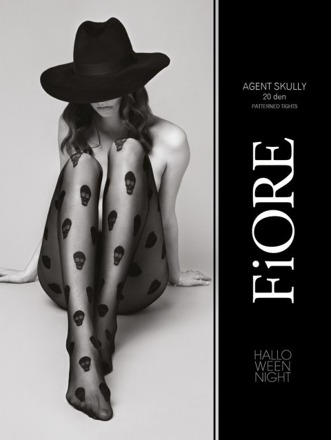 FIORE AGENT SKULLY - RAJSTOPY 20 DEN FIORE AGENT SKULLY - RAJSTOPY 20 DEN