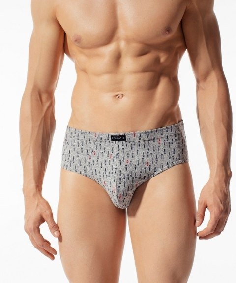 SLIPY ATLANTIC MP-1515 L melange - szary Atlantic SLIPY ATLANTIC MP-1515 L melange - szary Atlantic