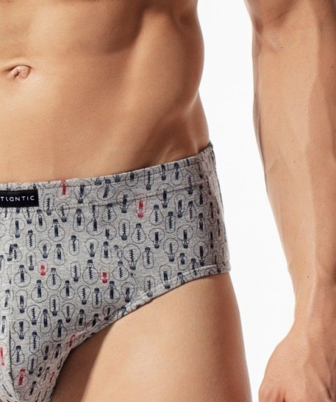 SLIPY ATLANTIC MP-1515 L melange - szary Atlantic SLIPY ATLANTIC MP-1515 L melange - szary Atlantic