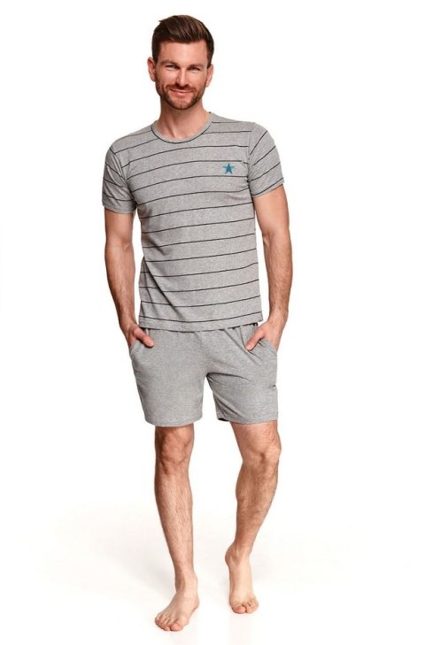 PIŻAMA TARO 2513 BRUNO SS21 XXL melange - grey Taro