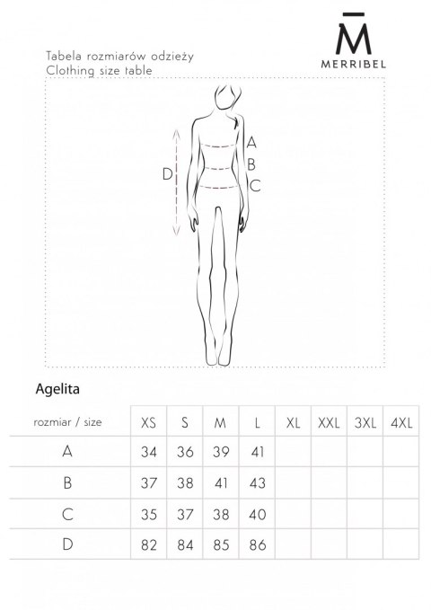 Merribel Agelita Black - M Merribel Agelita Black - M