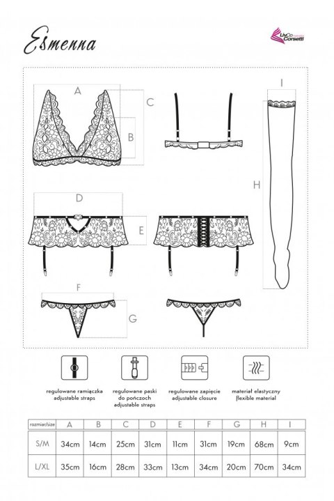 LivCo Corsetti Fashion Esmenna LC 90416 - L/XL LivCo Corsetti Fashion Esmenna LC 90416 - L/XL