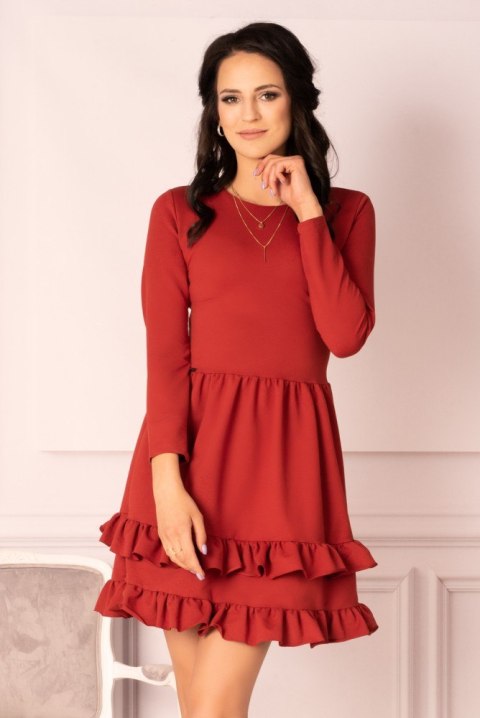 Merribel Madelana Brick Red - S Merribel Madelana Brick Red - S